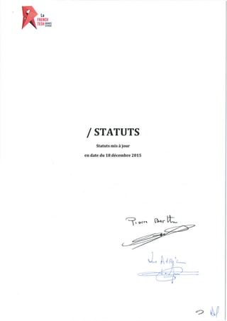 Statuts 2016 La French Tech Rennes St Malo 