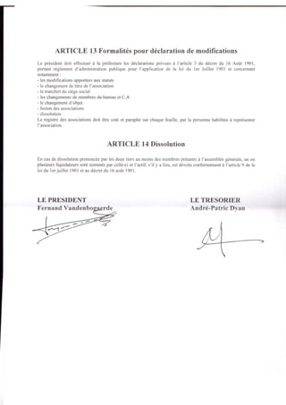 Statuts polysonnance 2014