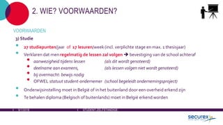 Statuut Student Ondernemer Pptx