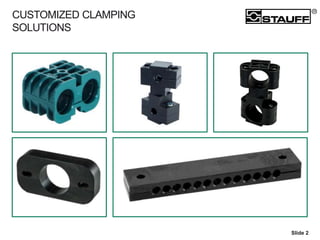 CUSTOMIZED CLAMPING
SOLUTIONS
Slide 2
 