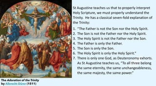 St Augustine on Faith and the Apostles Creed, De Fide et Symbolo | PDF