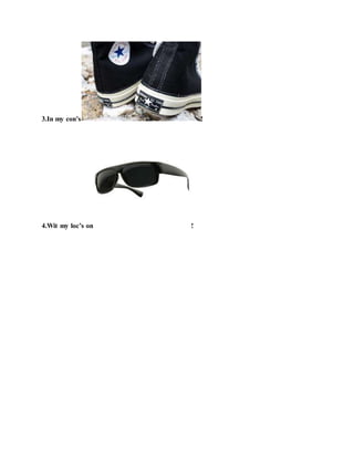 3.In my con’s !
4.Wit my loc’s on !
 