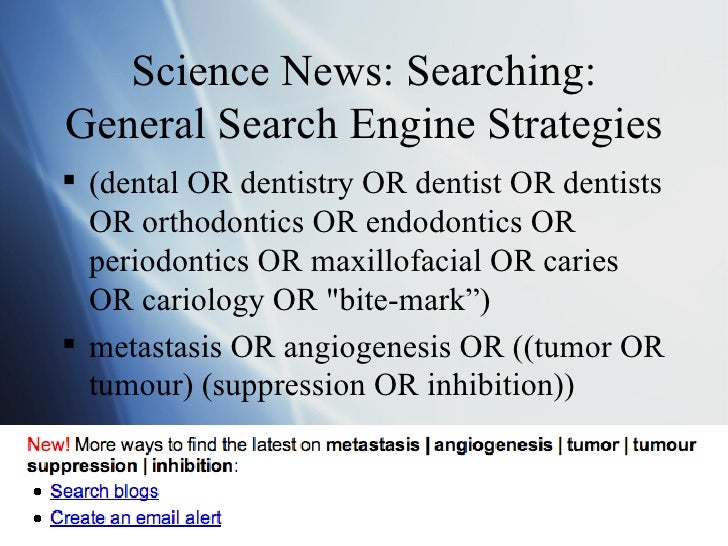staying current with science news searching and sources online science serch
