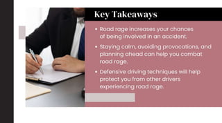 Staying Cool Behind the Wheel: Tips for Managing Road Rage | PDF