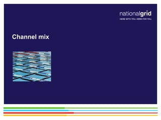 Channel mix
 
