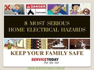 Presentation About Common Electrical Hazards & Safety Tips | PPTX
