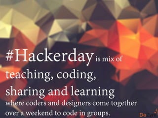 Stay updated through online hackathons