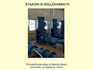 Principalmente slides di Roberto Magini
Università- La Sapienza - Roma
 
