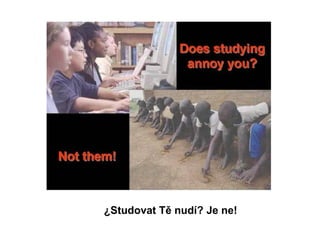 ¿Studovat Tě nudí? Je ne!   