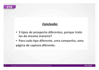 STB




34     *Cada campanha o consultor é avaliado para determinar em qual nível do plano de negócios Belcorp que está.   34
 