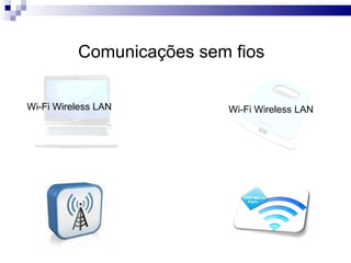 Comunicações sem fios   Wi-Fi Wireless LAN  Wi-Fi Wireless LAN  