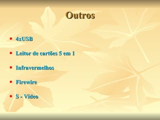 Outros 4xUSB Leitor de cartões 5 em 1 Infravermelhos Firewire S - Vídeo 