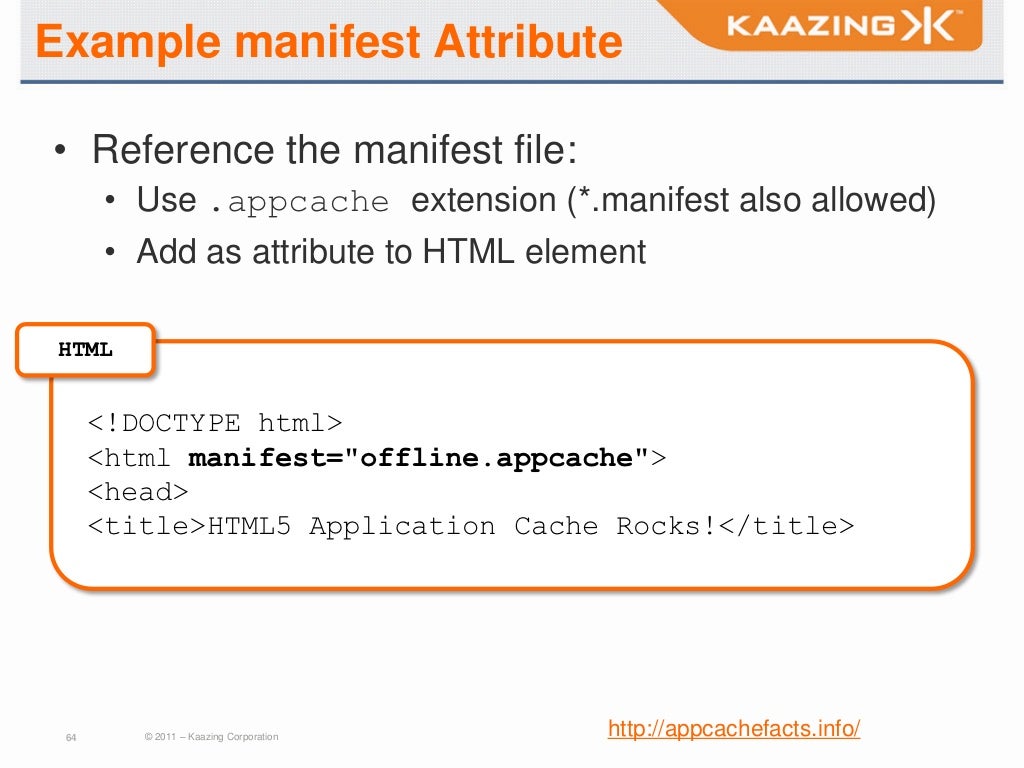 html5 cache manifest example Manifest html5 example.