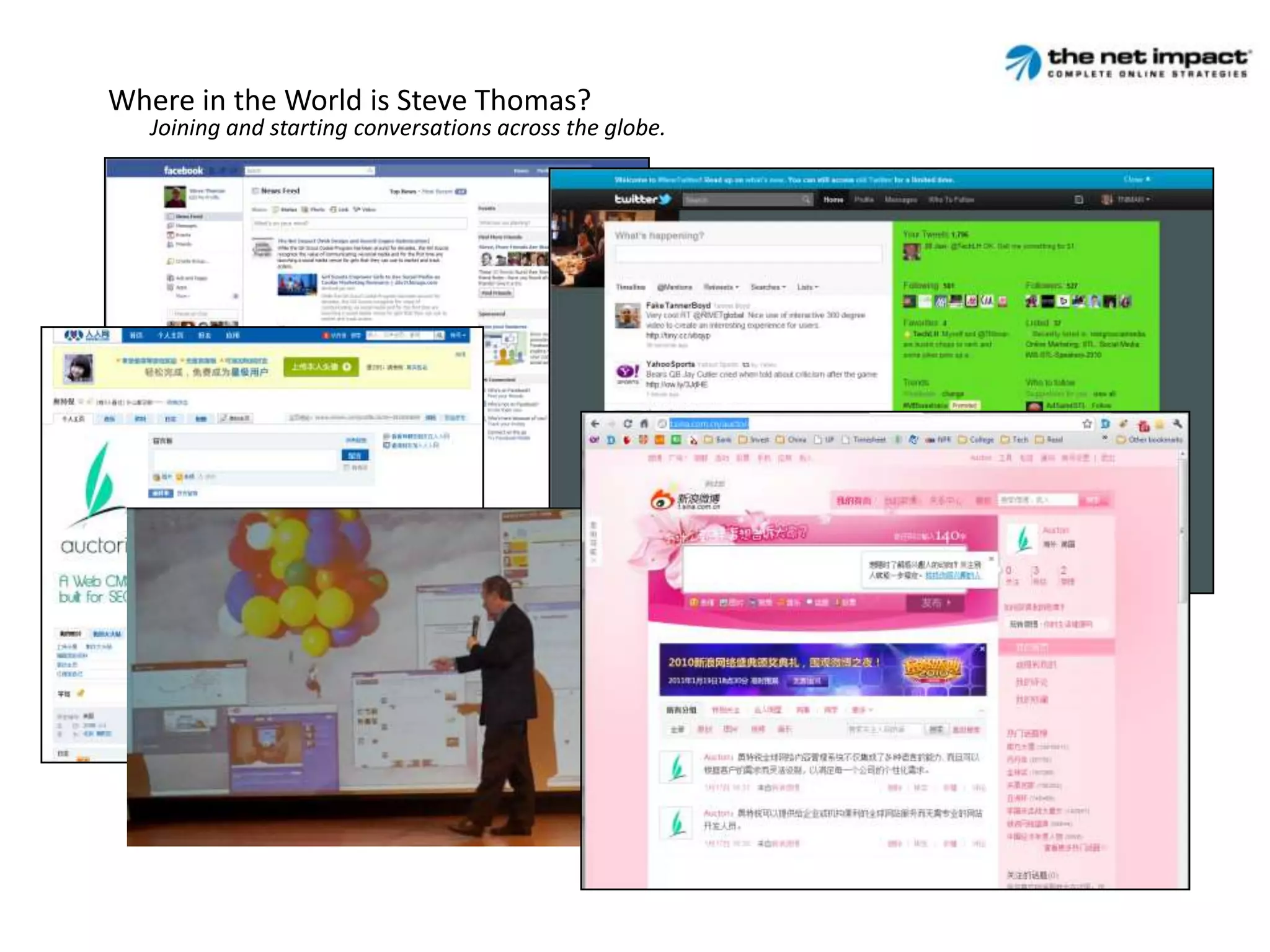 Social MediaSocial mediaFrom Wikipedia, the free encyclopediaSocial media is online content created by people using highly accessible and scalable publishing technologies. At its most basic sense, social media is a shift in how people discover, read and share news, information and content. It's a fusion of sociology and technology, transforming monologues (one to many) into dialogues (many to many) and is the democratization of information, transforming people from content readers into publishers. Social media has become extremely popular because it allows people to connect in the online world to form relationships for personal, political and business use. Businesses also refer to social media as user-generated content (UGC) or consumer-generated media (CGM).