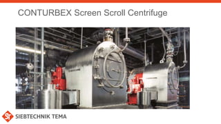 CONTURBEX Screen Scroll Centrifuge
 