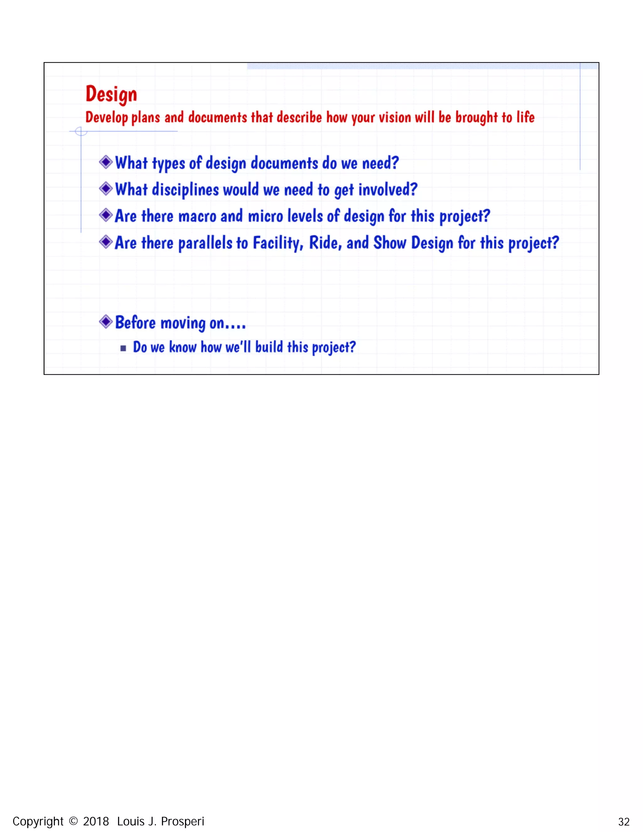 32Copyright © 2018 Louis J. Prosperi
 