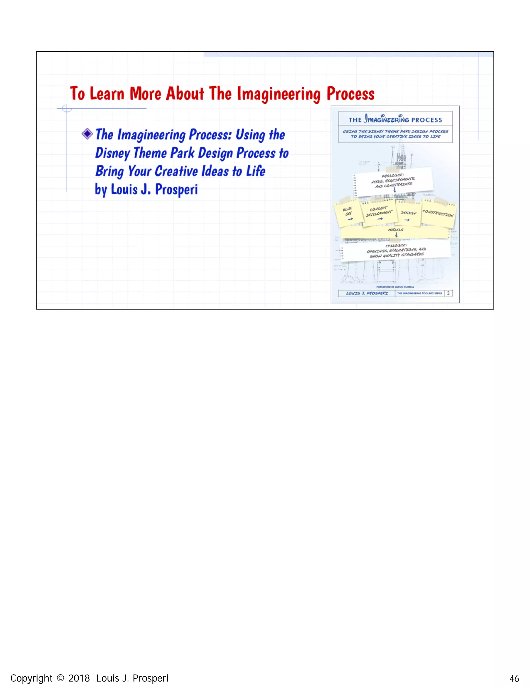 46Copyright © 2018 Louis J. Prosperi
 