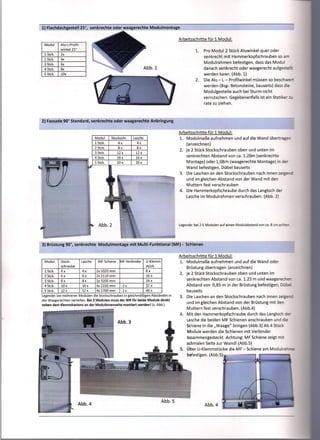 Stückliste Plug In System S-I-Z