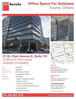 St clair Commercial Real Estate Toronto | PDF | Real Estate Renting and ...