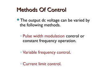 Solid State Control of Electric Drive | PPT
