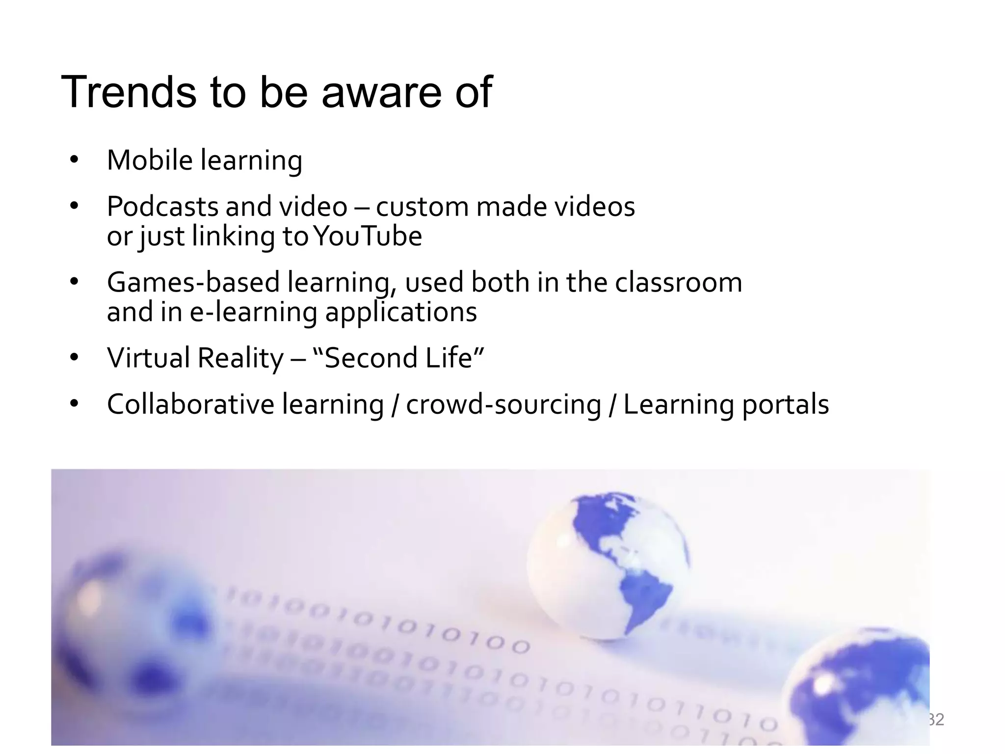 Move from “sage on the stage” to “guide on the side”