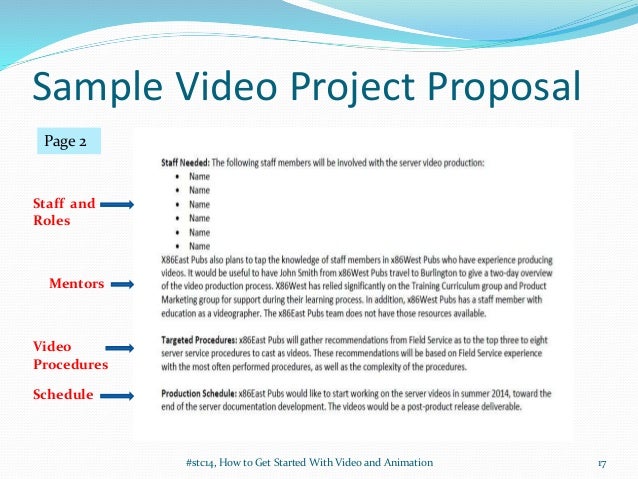 Getting Started With Video and Animation (STC Summit 2014 
