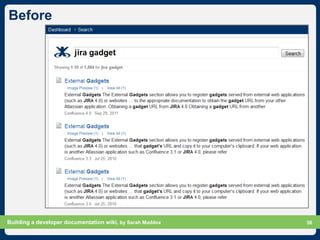 Building a developer documentation wiki | PPTX