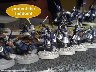 protect the
ﬁefdom!
www.ﬂickr.com/photos/domhill/7190797128/
 