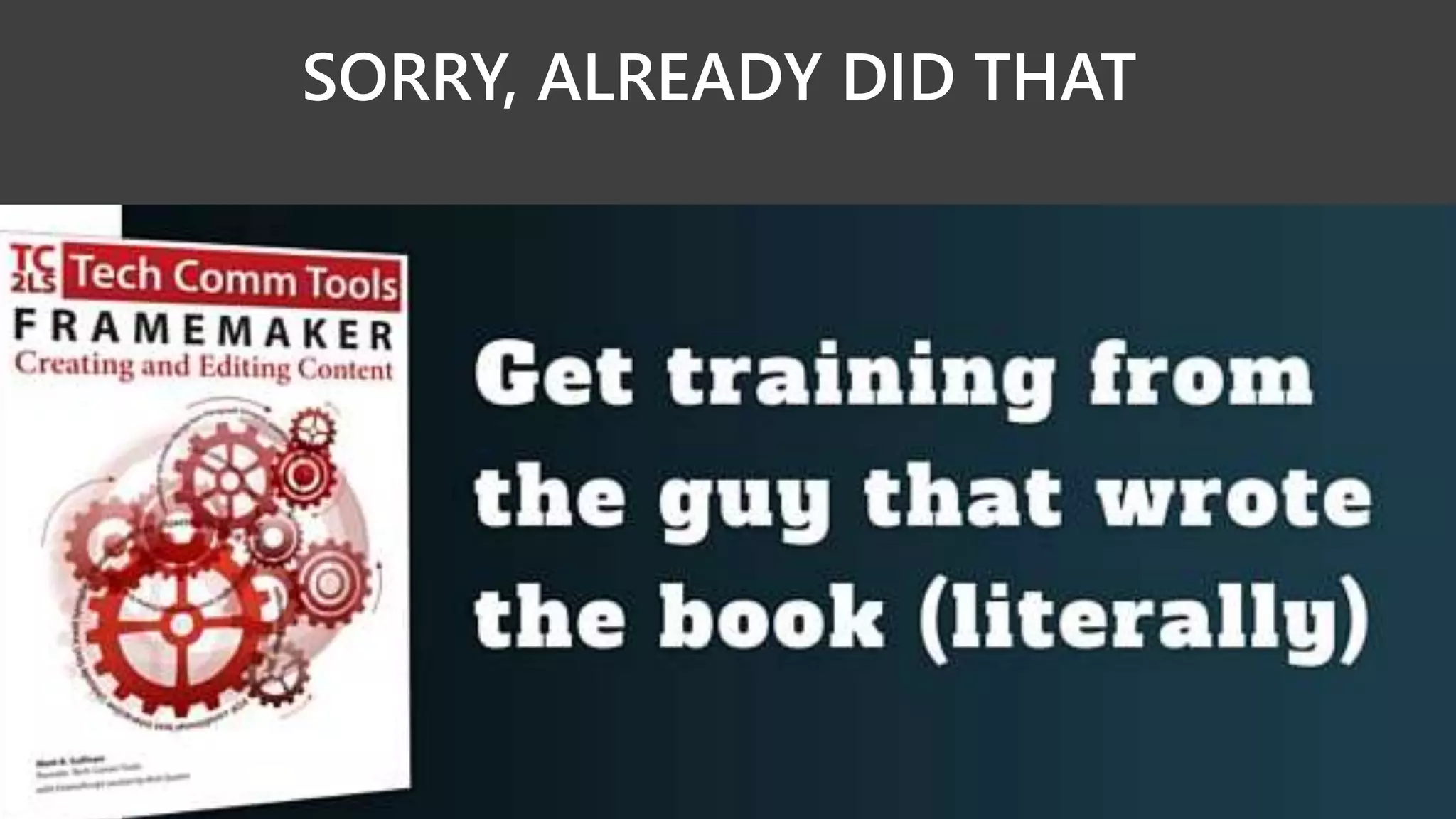 SORRY, ALREADY DID THAT