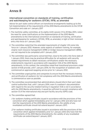 Stcw Chapter 3 Regulations.pdf Stcw guide english | PDF
