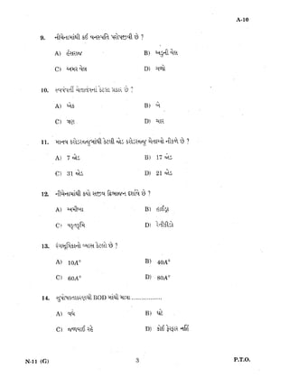 Standard 10th Science Important Question Paper