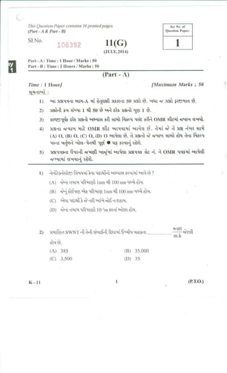 Standard 10th Science Important Question Paper