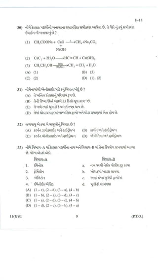 Standard 10th Science Important Question Paper