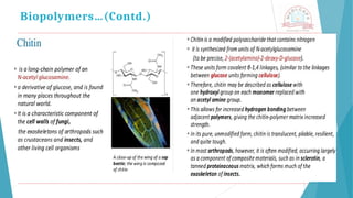 Biopolymers…(Contd.)
 