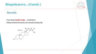 Biopolymers…(Contd.)
 