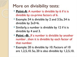 Factors and Multiples for - grade 6 level | PPTX
