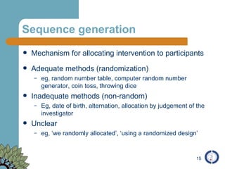 Assessment of Bias | PPT