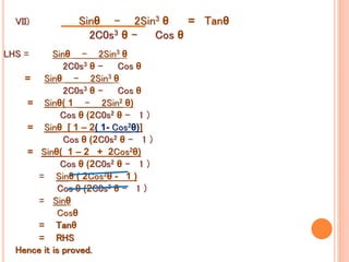 2sin2 Introduction to trigonometry | PPTX