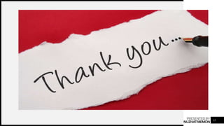 PRESENTEDBY
NUZHATMEMON 15
 