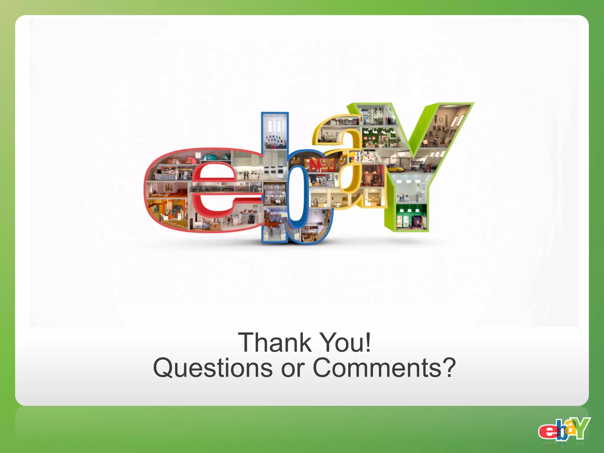 Thank You!
Questions or Comments?
 