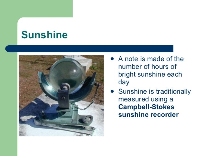 Std 7 weather and climate