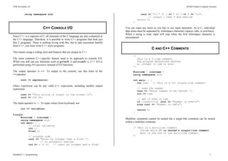 Std c notes_03 | PDF