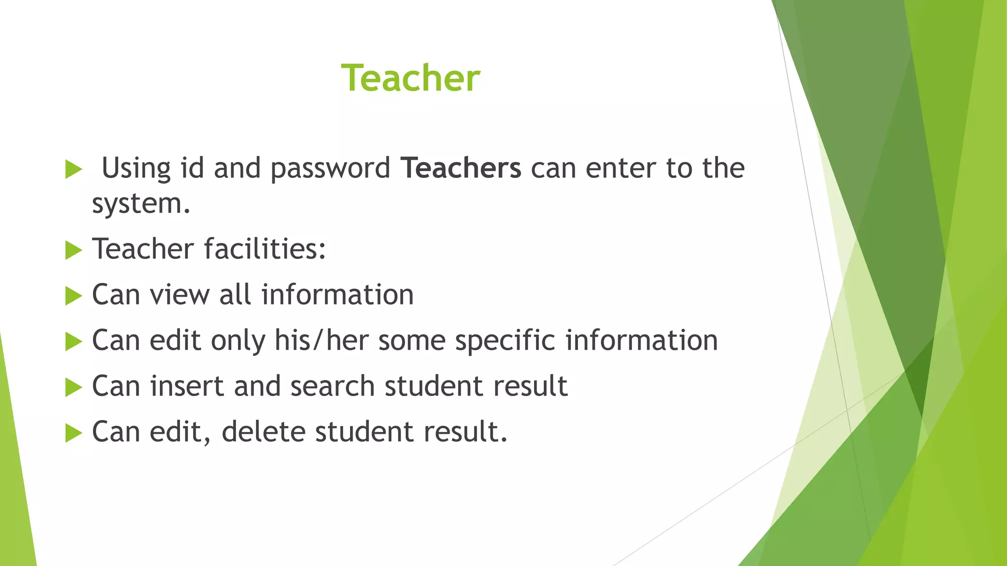 student database management system | PPTX