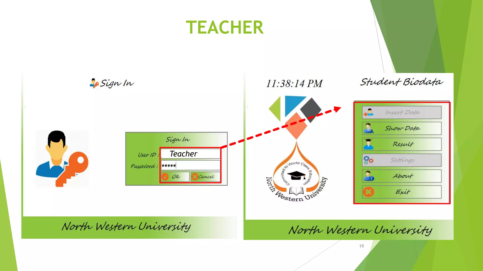 student database management system | PPT