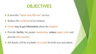 student database management system | PPTX