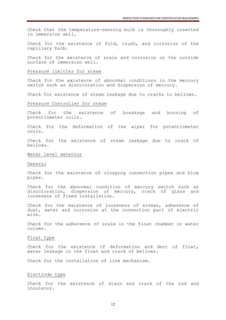 Standard Inspection Method Standard Inspection Method | PDF