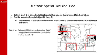 Two-step Classification method for Spatial Decision Tree | PPTX