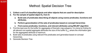 Two-step Classification method for Spatial Decision Tree | PPTX