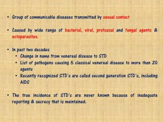 Sexually Transmitted Diseases