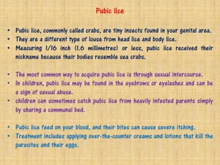 Sexually Transmitted Diseases